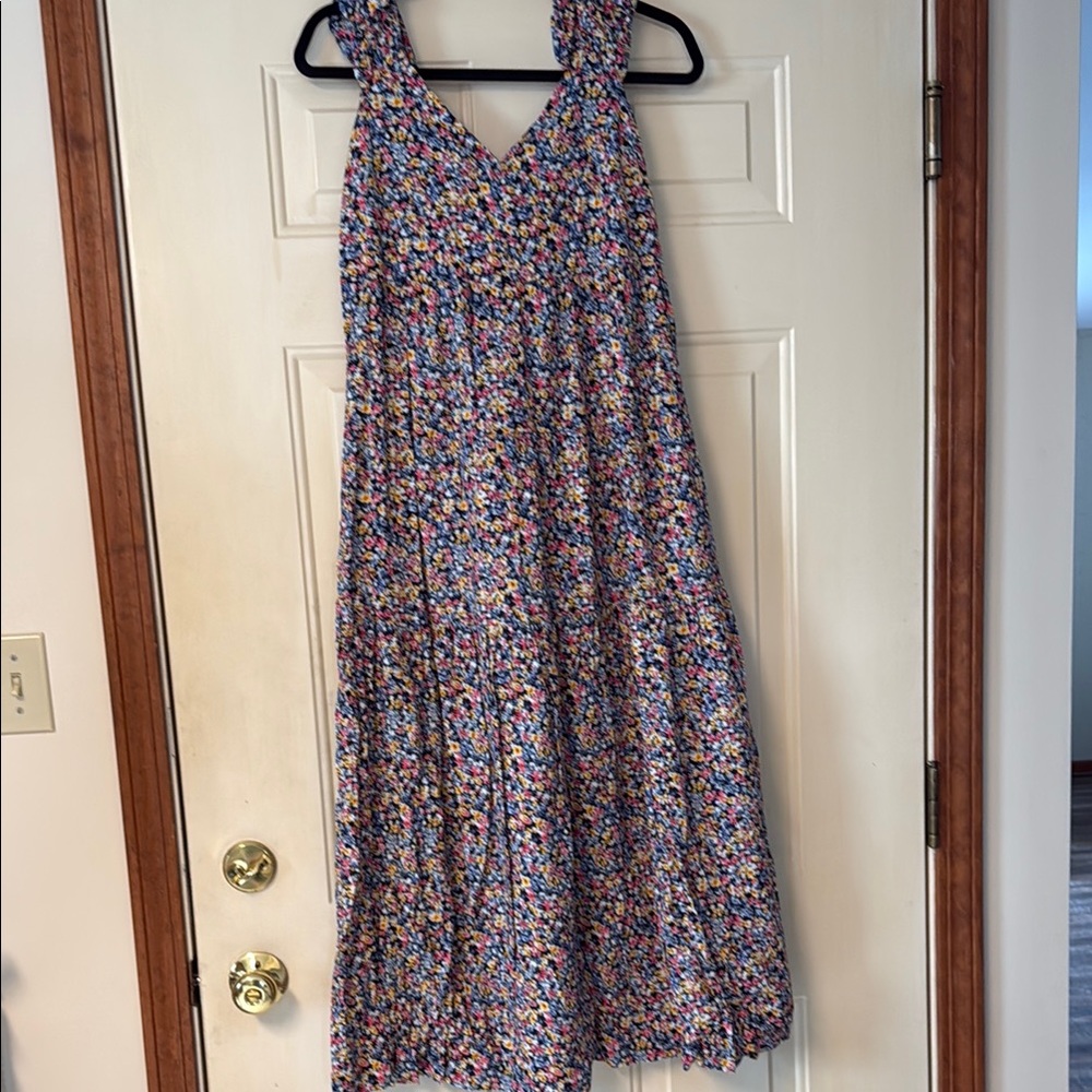 Floral Multicolor Maxi Dress